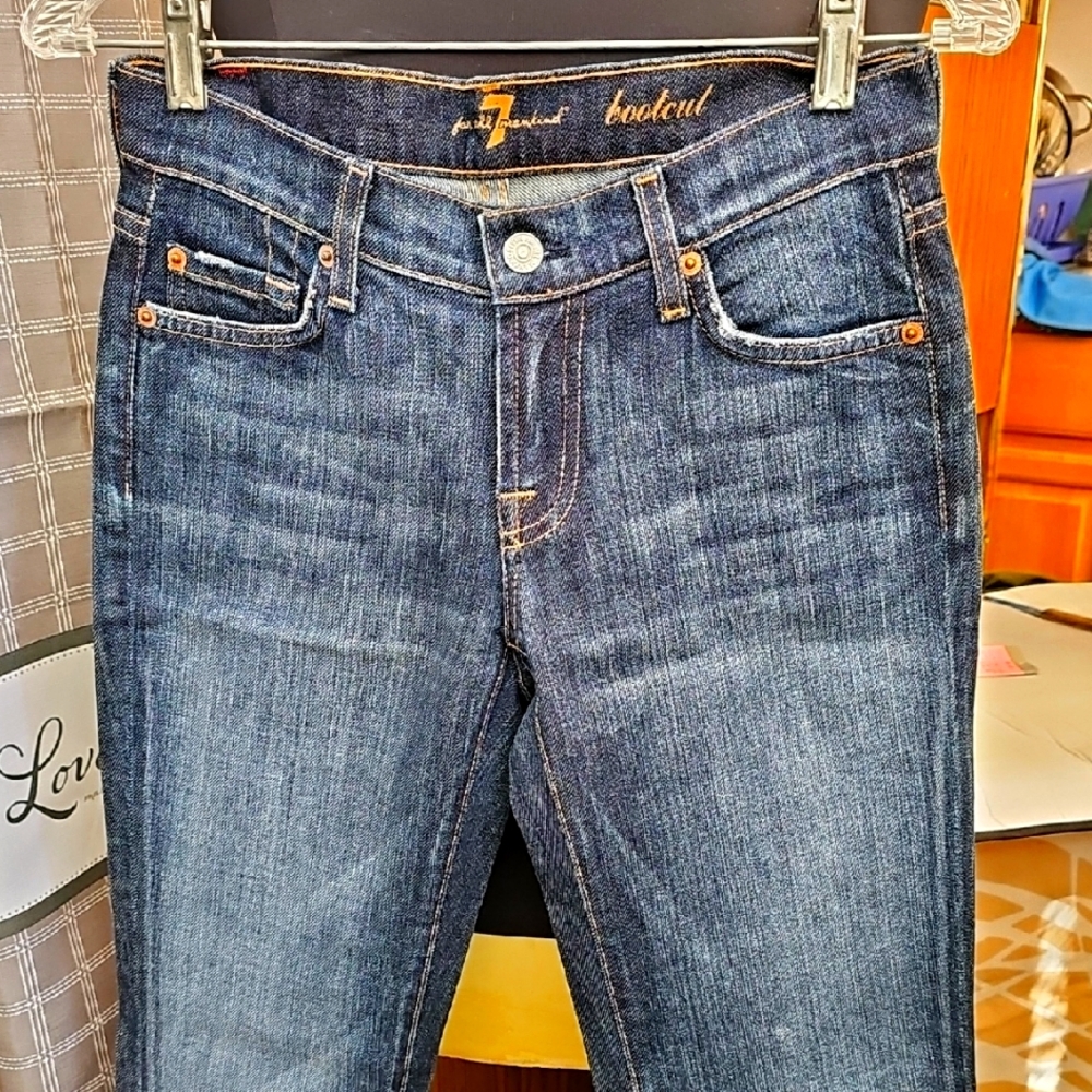 7 For All Mankind Women's Blue Jeans